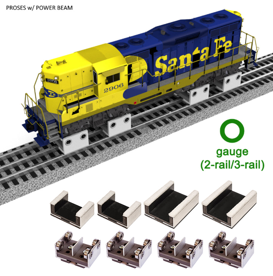 Bachmann 39031 O Rollers and Drive Wheel Cleaners