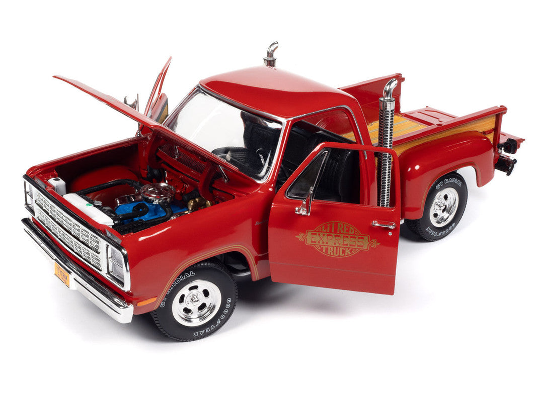 Auto World 319 1:18 1979 Dodge Ut-line Pickup L'il Red Truck Diecast Model