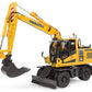 Universal Hobbies 8163 1:50 Komatsu PW148-11 on Wheels w/ Excavator Diecast