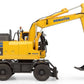 Universal Hobbies 8163 1:50 Komatsu PW148-11 on Wheels w/ Excavator Diecast