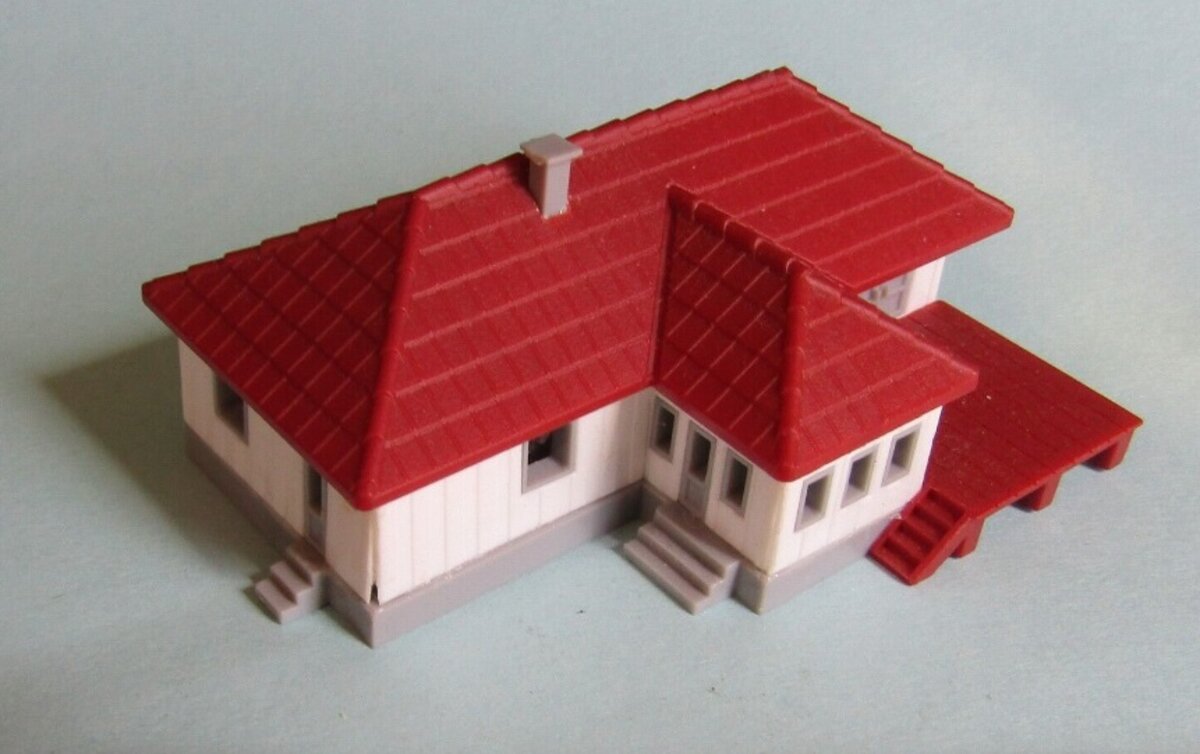 Marklin 8962 Z Scale Railroad Train Station Building Kit LN/Box