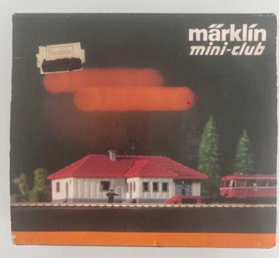 Marklin 8962 Z Scale Railroad Train Station Building Kit
