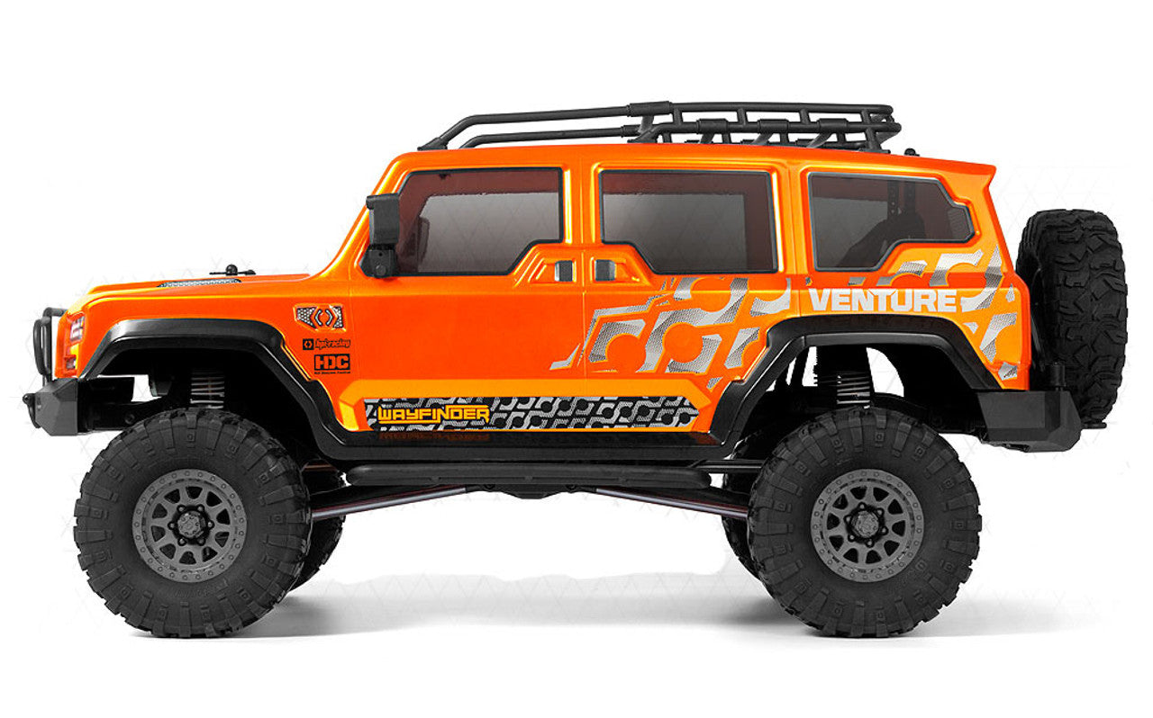 HPI Racing 160510 Metallic Orange Venture Crawler Ready-To-Run Wayfinder