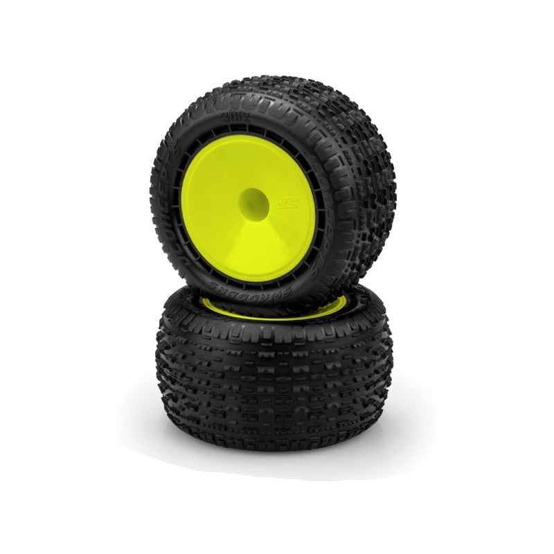 Jconcepts 3162-201091 Swaggers 2.2" Pre-Mounted Stadium Truck Tires w/ 12mm Hex