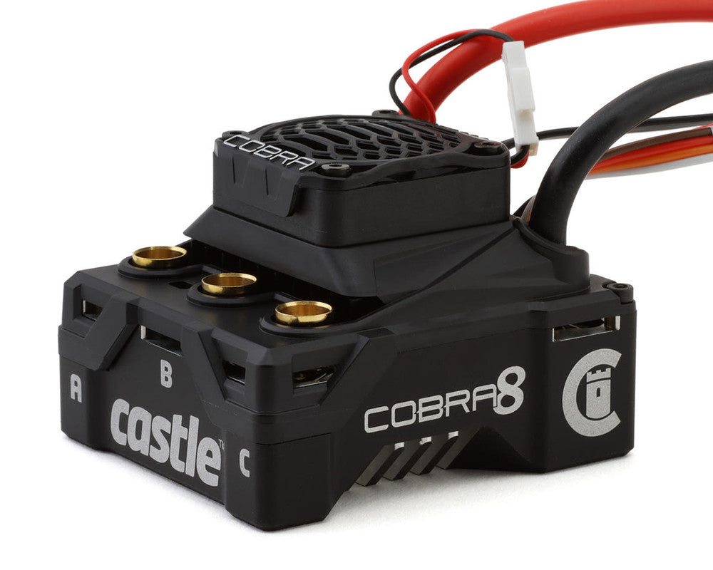 Castle Creations 010-0172-02 1:8 Cobra 8 6S BL Motor & ESC Combo 2650kV w/ Motor