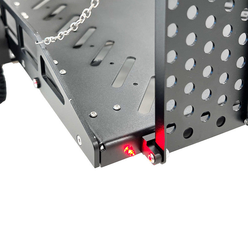 Bold R/C 5000 1:10 Black Full Metal Trailer with LED Lights