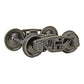 Kadee 750 O 2 Rail A.S.F. A-3 Ride-Control Metal Trucks w/ Back Metal Wheels