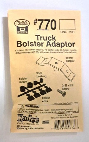 Kadee 770 O Truck Bolster Adapter (Pack of 2)