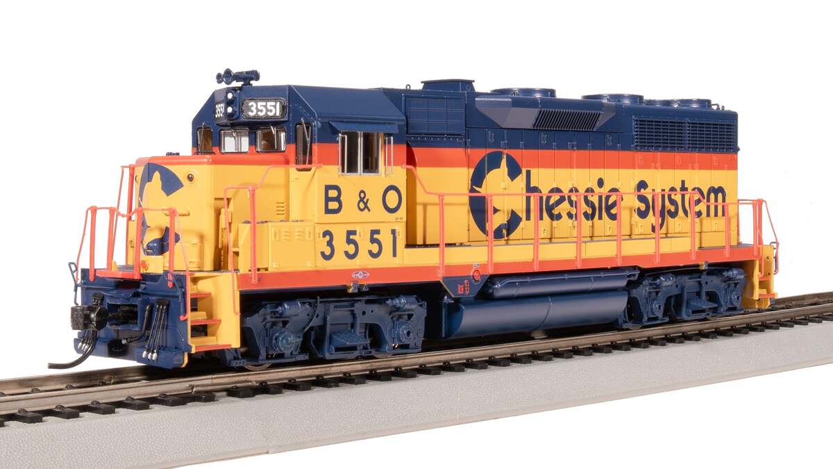 Broadway Limited 8902 HO B&O EMD GP-35 Diesel Locomotive Standard DC #3551