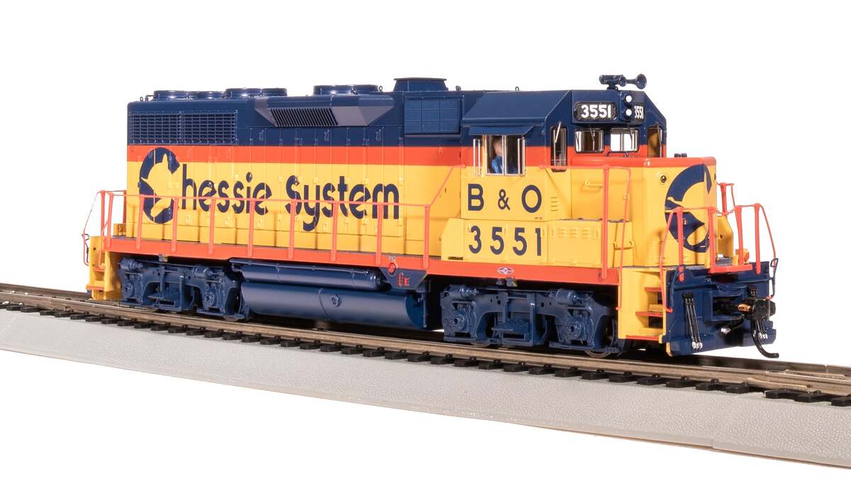 Broadway Limited 8902 HO B&O EMD GP-35 Diesel Locomotive Standard DC #3551