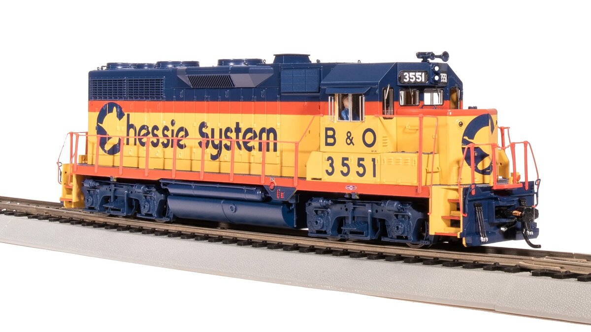Broadway Limited 8884 HO B&O EMD GP35 Diesel Locomotive Sound/DC/DCC #3545