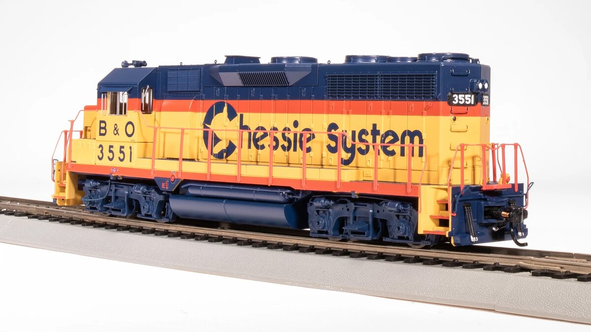 Broadway Limited 8884 HO B&O EMD GP35 Diesel Locomotive Sound/DC/DCC #3545
