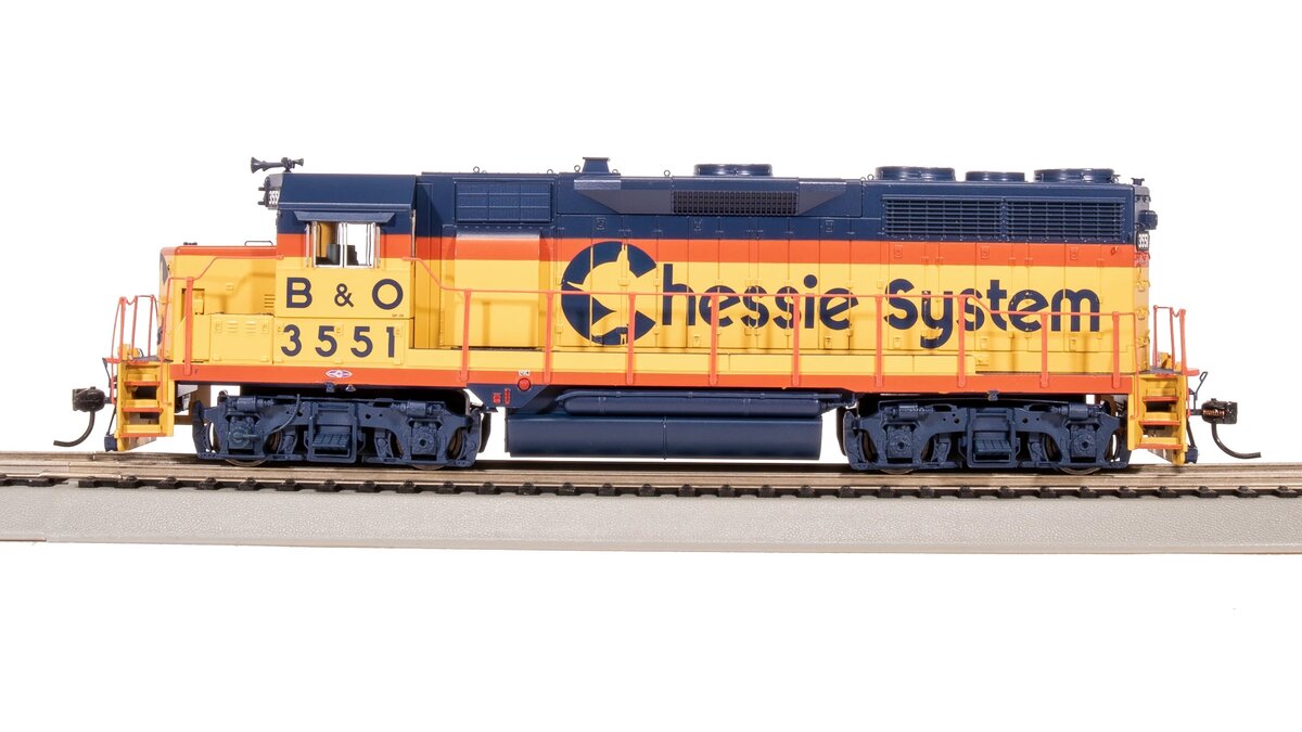 Broadway Limited 8884 HO B&O EMD GP35 Diesel Locomotive Sound/DC/DCC #3545