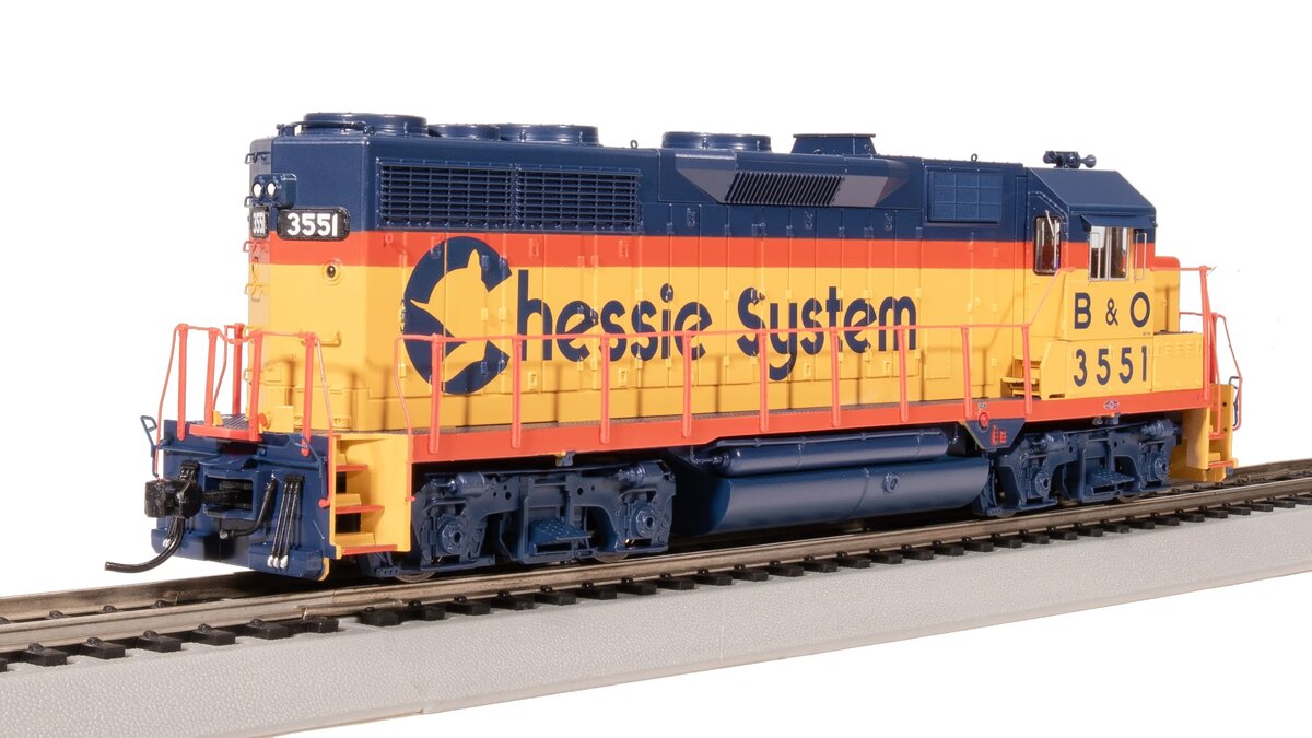 Broadway Limited 8884 HO B&O EMD GP35 Diesel Locomotive Sound/DC/DCC #3545