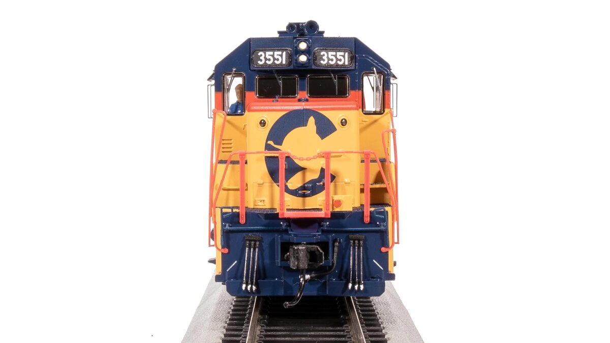 Broadway Limited 8884 HO B&O EMD GP35 Diesel Locomotive Sound/DC/DCC #3545