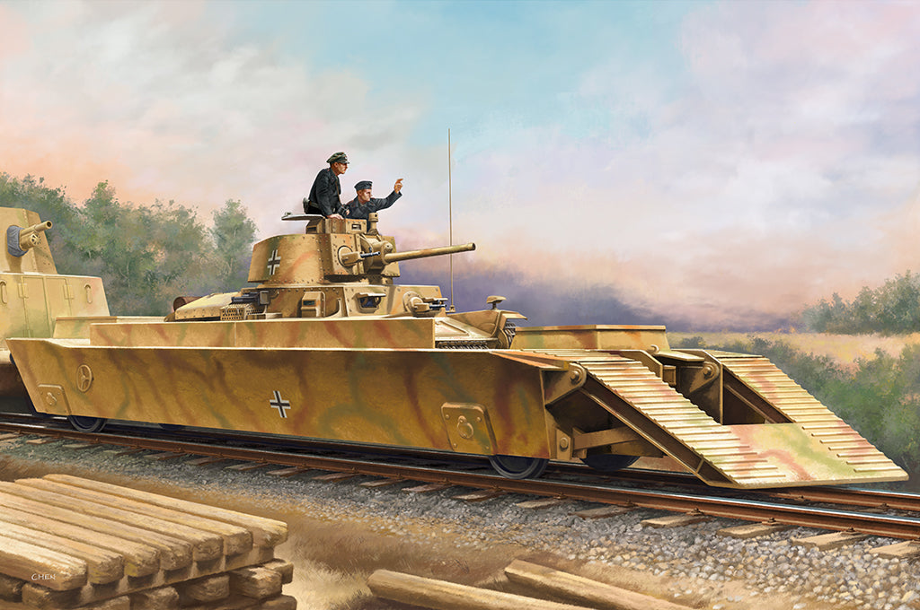 Hobby Boss 82936 1:72 German Armored Carrier Vehicle Plastic Model Kit