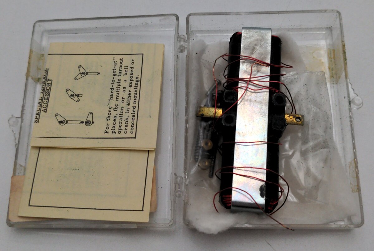 Walthers TS-5 Twin Solenoid Switch Machine U610 Easy Connector