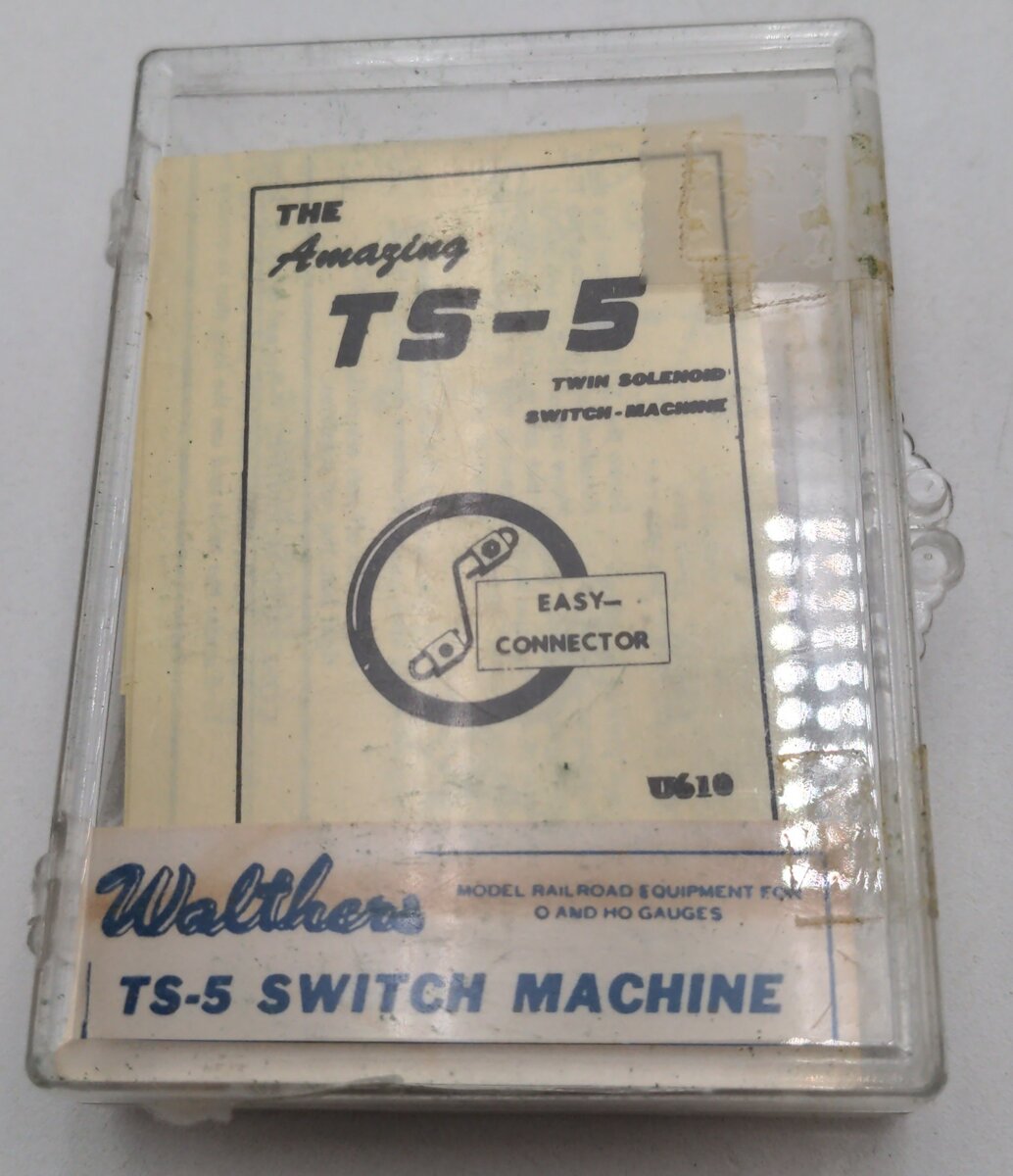 Walthers TS-5 Twin Solenoid Switch Machine U610 Easy Connector