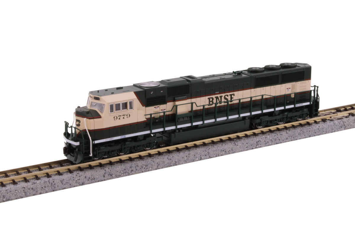 Kato 176-6312 N BNSF Executive Scheme SD70MAC Diesel Locomotive #9779