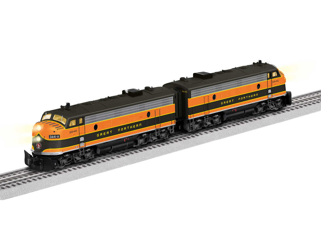 Lionel 2433200 O GN Legacy F7 AA Diesel Locomotive #364A,#364C (Set of 2) LN/Box