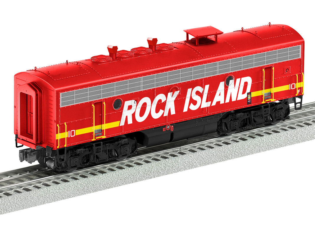 Lionel 2433219 O Rock Island Legacy F7B Superbass Diesel Locomotive #10