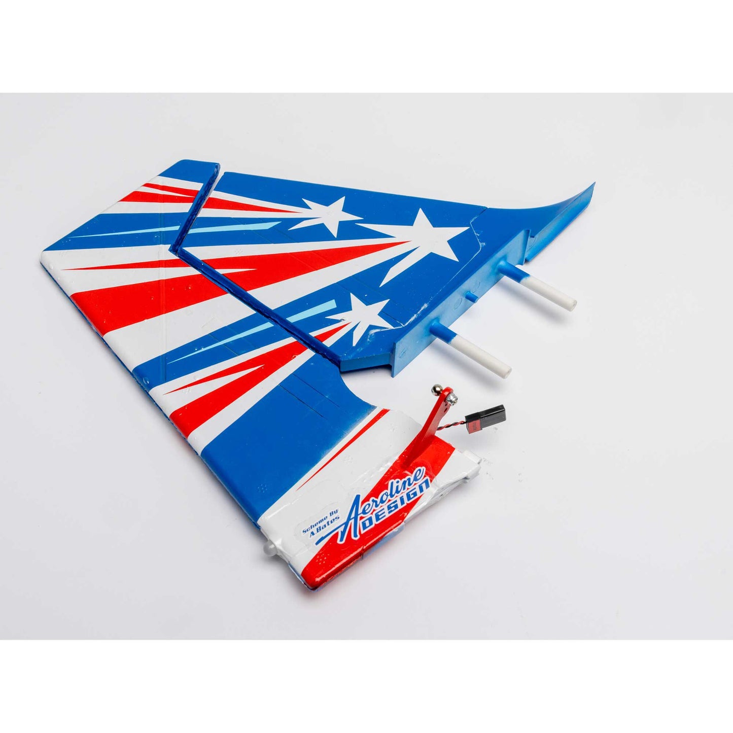 E-flite EFL-1059 Decathlon RJG 1.2m Fin and Rudder with LED