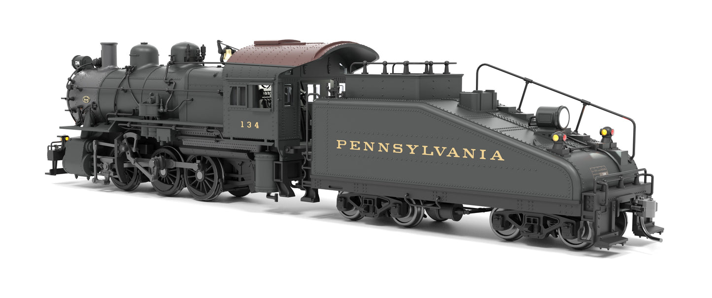 Broadway Limited 9170 HO PRR B6sb 0-6-0 Steam Loco w/ Tender, Sound/DC/DCC #134