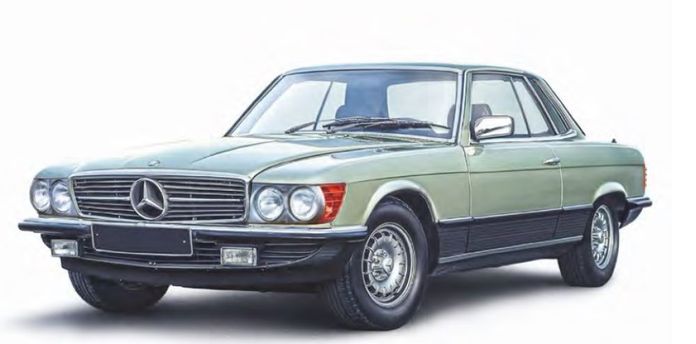 Italeri 3633 1:24 Mercedes Benz 500 SLC Sports Car Plastic Model Kit