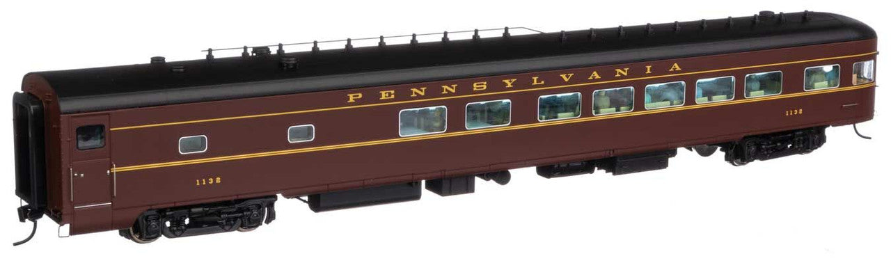 Walthers 920-9750 HO Pennsylvania 85' PRR Buffet-Lounge Observation #1132
