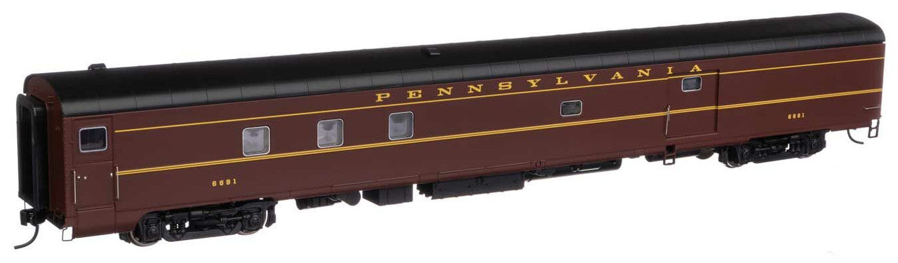 Walthers 920-9762 HO PRR 85' ACF PRR-Style Baggage-Dormitory #6691