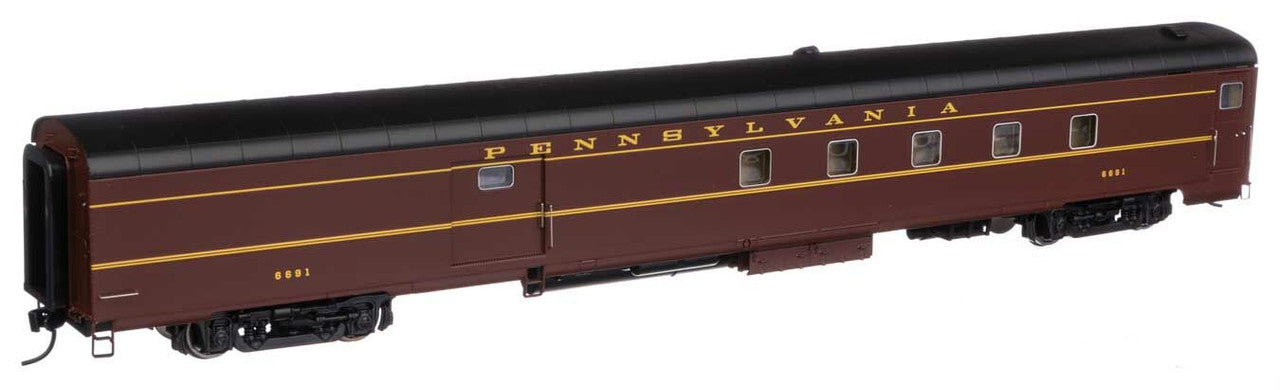 Walthers 920-9762 HO PRR 85' ACF PRR-Style Baggage-Dormitory #6691