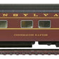 Walthers 920-9781 HO PRR "Conemaugh Rapids" 85' PS 10-6 Sleeper Plan 4129