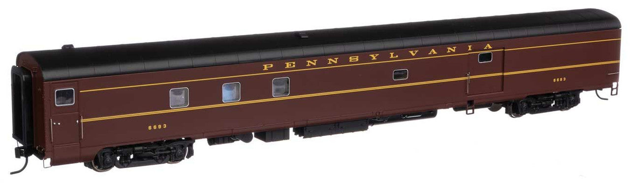 Walthers 920-9742 HO Pennsylvania 85' ACF PRR-Style Baggage-Dormitory #6693