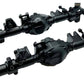 Racers Edge 1970BK Black Aluminum Front & Rear Axle Housing Set