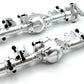 Racers Edge 1970S Silver Aluminum Front & Rear Axle Housing Set