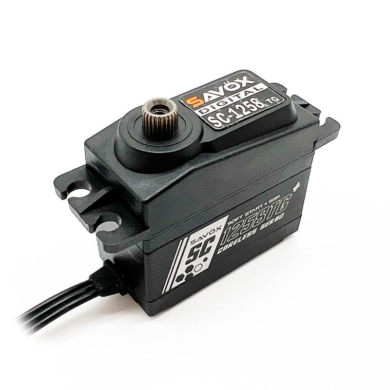 Savox SC1258TGP-BE Black Edition, Standard Size Coreless Digital Servo
