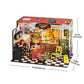 Robotime DG165 Rolife Garage Workshop DIY Miniature House Kit