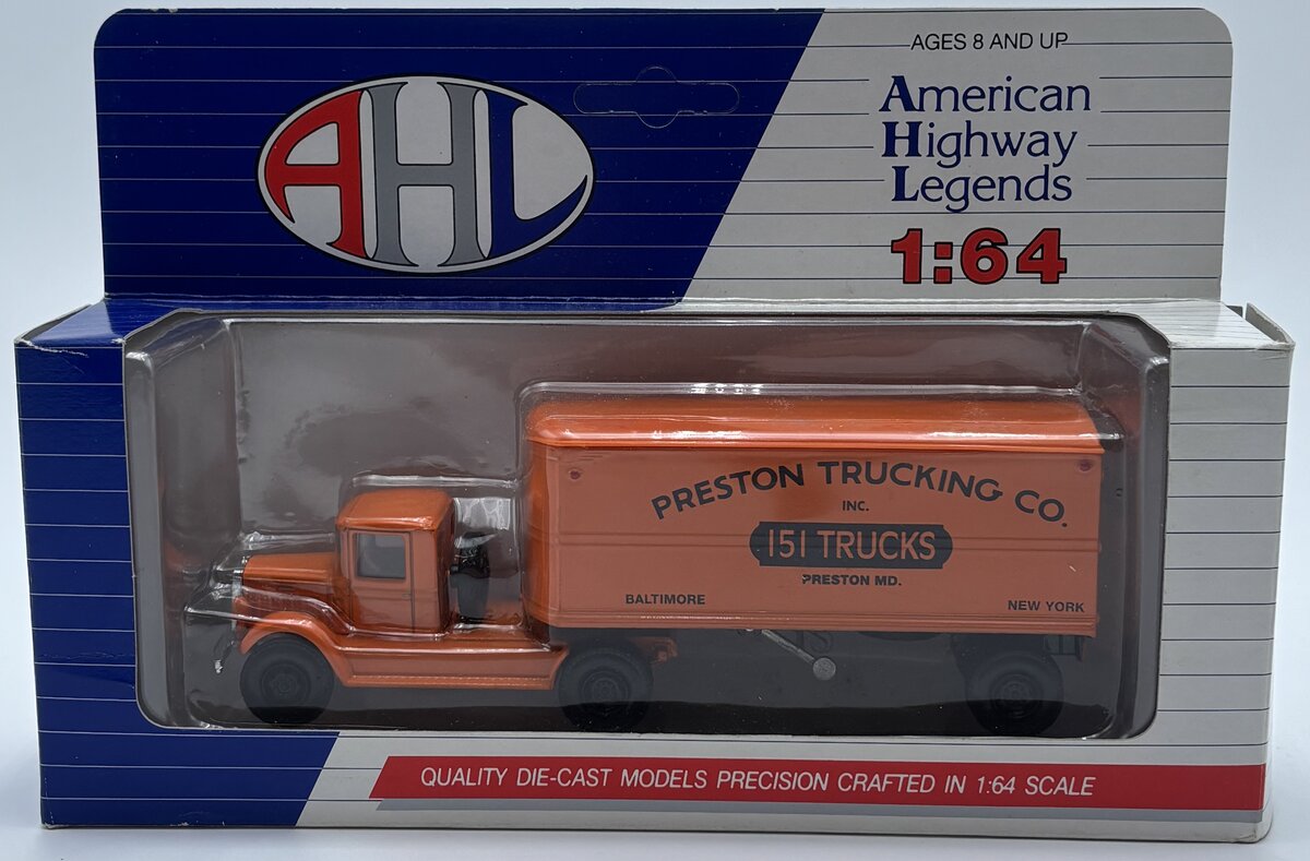 AHL L51106 1:64 Die-Cast Mack Preston Trucking Co. 151 Trucks Delivery Truck