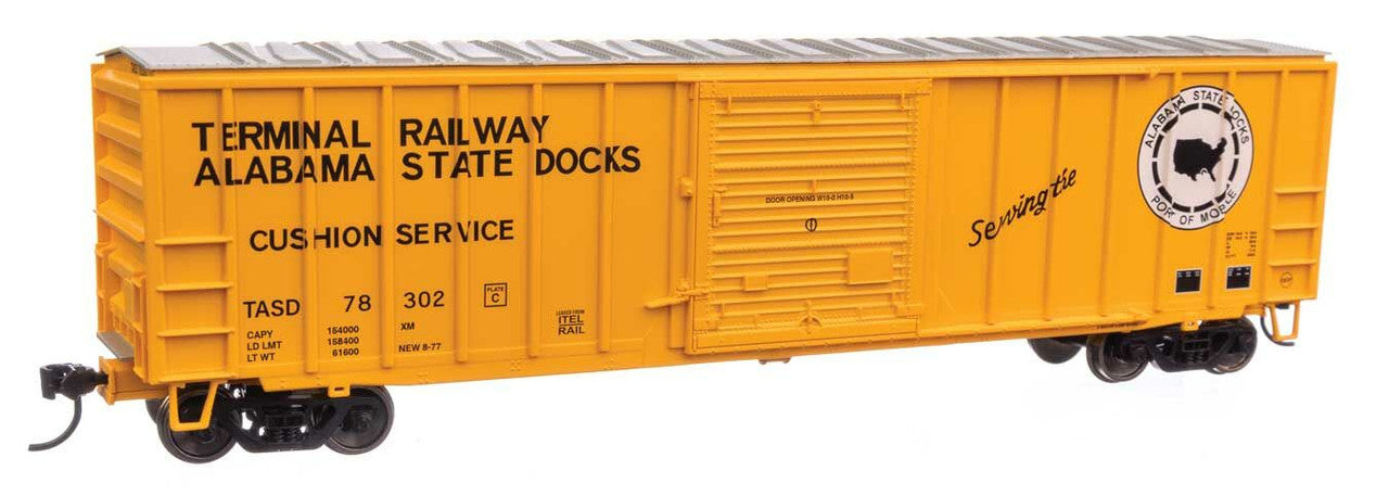 Walthers 910-1872 HO TASD 50' ACF Exterior Post Boxcar Ready to Run #78302