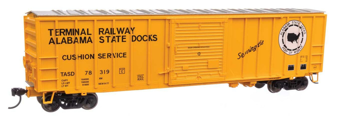 Walthers 910-1873 HO TASD 50' ACF Exterior Post Boxcar Ready to Run #78319