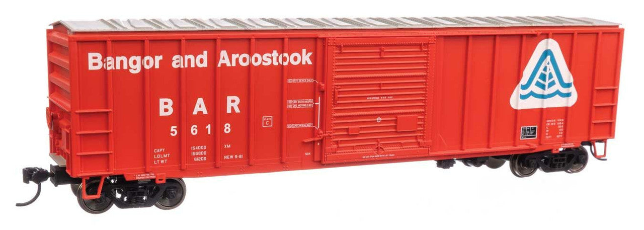 Walthers 910-1876 HO BAR 50' ACF Exterior Post Boxcar Ready to Run #5618