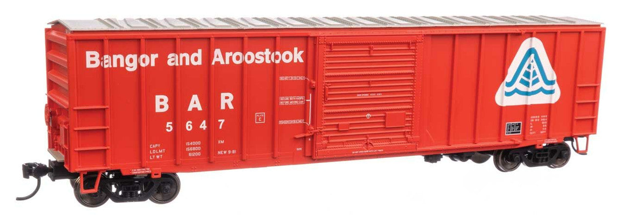 Walthers 910-1877 HO BAR 50' ACF Exterior Post Boxcar Ready to Run #5647