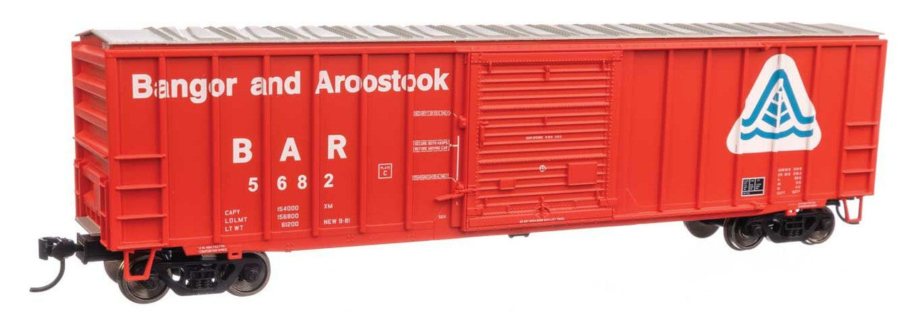 Walthers 910-1879 HO BAR 50' ACF Exterior Post Boxcar Ready to Run #5682