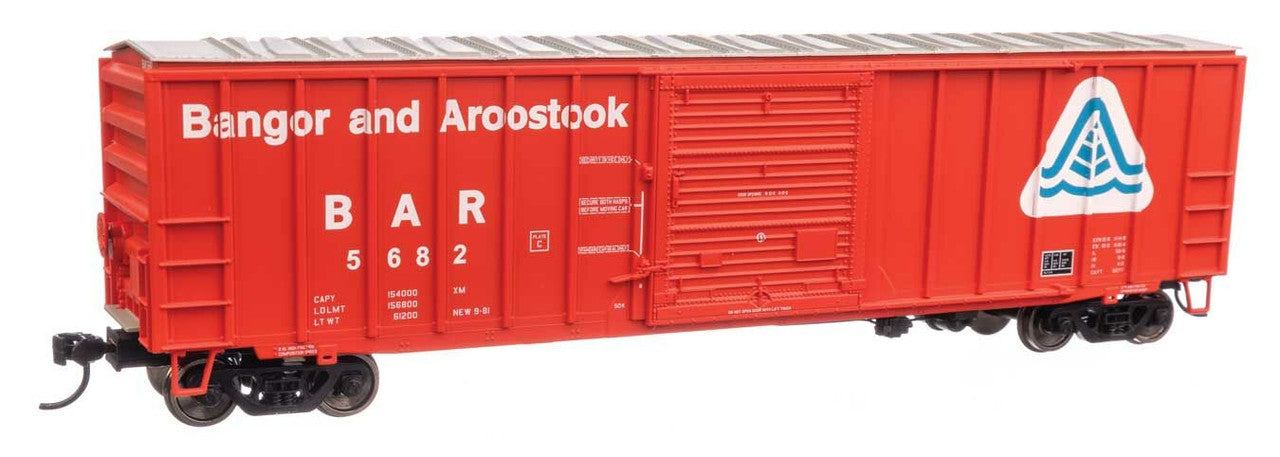 Walthers 910-1879 HO BAR 50' ACF Exterior Post Boxcar Ready to Run #5682