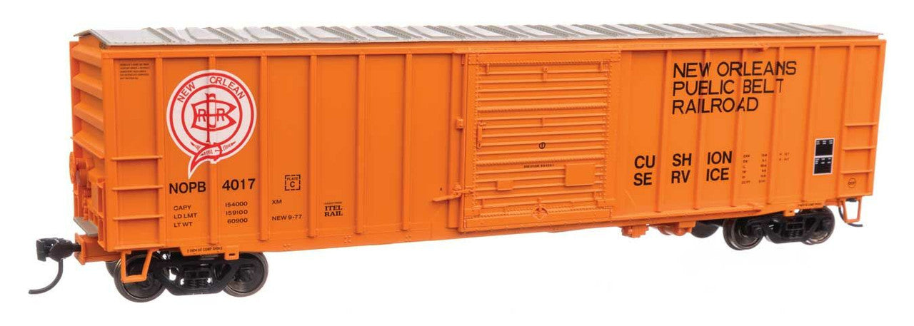 Walthers 910-1888 HO NOPB 50' ACF Exterior Post Boxcar Ready to Run #4017