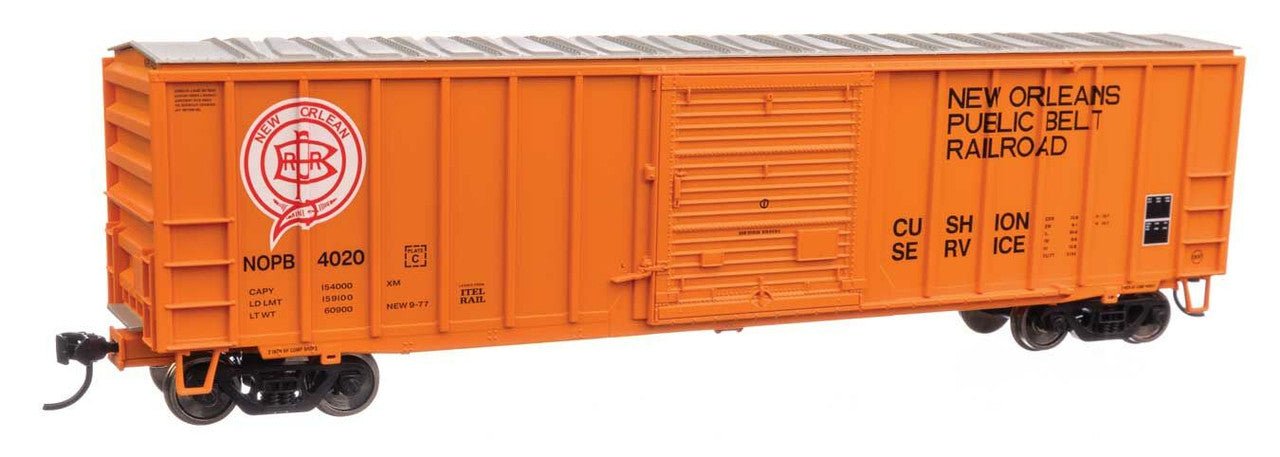 Walthers 910-1889 HO NOPB 50' ACF Exterior Post Boxcar Ready to Run #4020