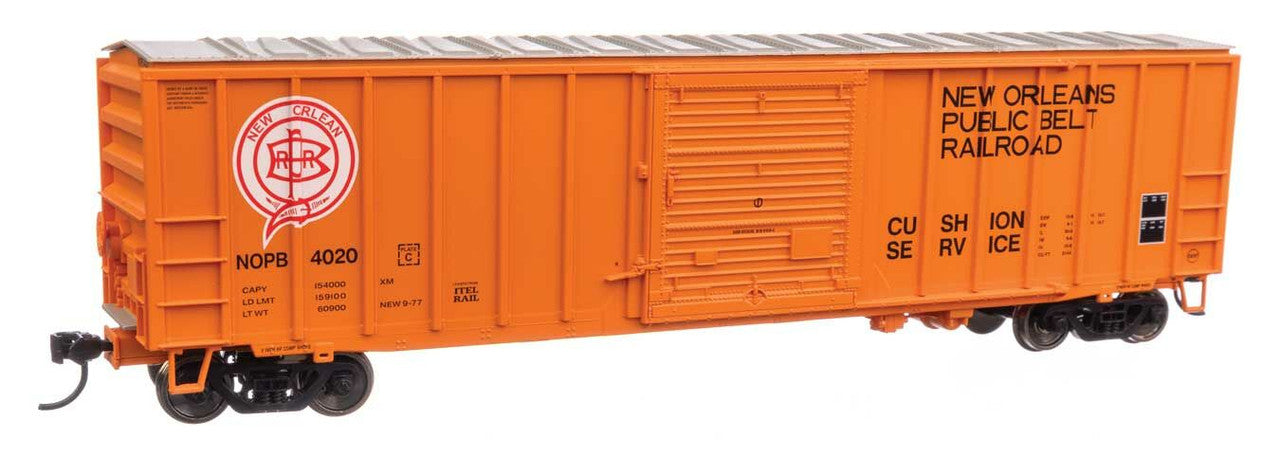 Walthers 910-1889 HO NOPB 50' ACF Exterior Post Boxcar Ready to Run #4020