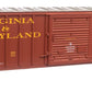 Walthers 910-1898 HO Virginia & Maryland 50' ACF Exterior Post Boxcar RTR #1016