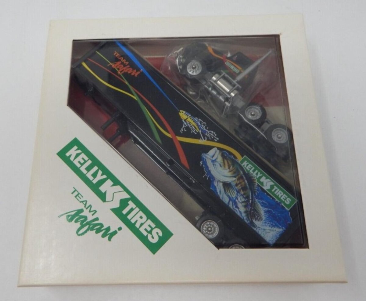 Winross 145-6 1:64 Kelly Tires Team Safari 1997 Springfield Kenworth Truck