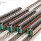 Broadway Limited 9103 HO Christmas Paint Heavyweight Passenger Car (Set of 5)
